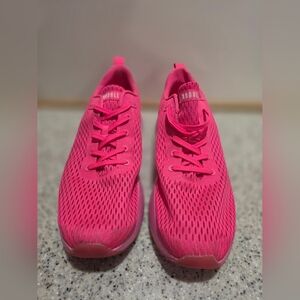 NOBULL Journey Shoe in Neon Pink - Running Sneaker, Walking Footwear W 17.5 M 16